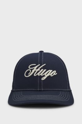 Cotton-twill logo cap, Dark Blue