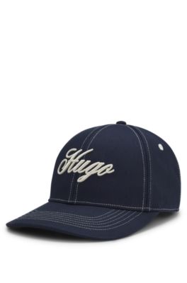Cotton-twill logo cap, Dark Blue