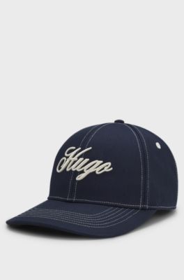 Cotton-twill logo cap, Dark Blue