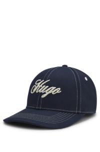 Cotton-twill logo cap, Dark Blue