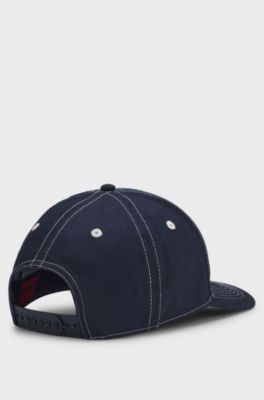 Cotton-twill logo cap, Dark Blue