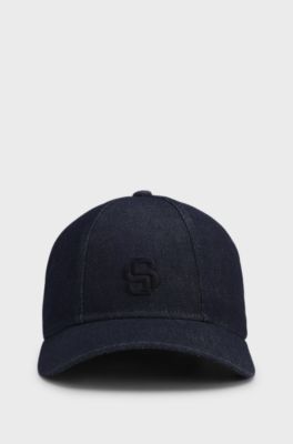 Double-B cotton cap, Dark Blue