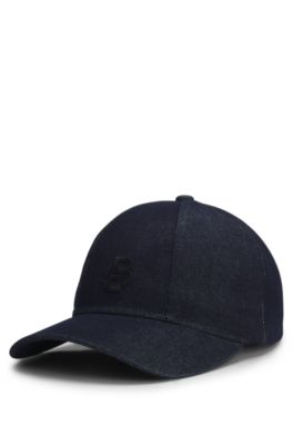 Double-B cotton cap, Dark Blue