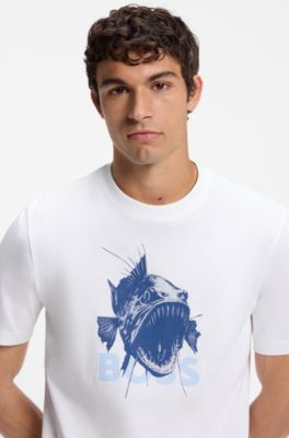 Regular-fit T-shirt , White