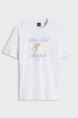 Relaxed-fit T-shirt , White