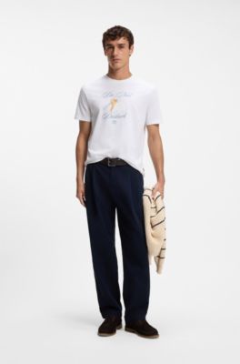 Relaxed-fit T-shirt , White