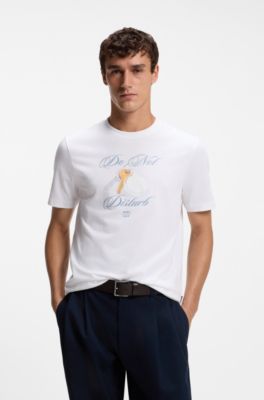 Relaxed-fit T-shirt , White