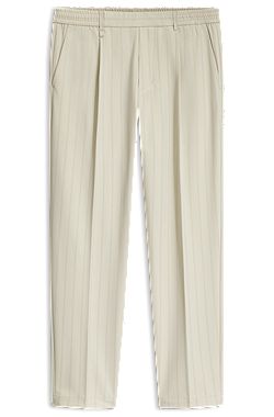BOSS x AO pinstripe trousers