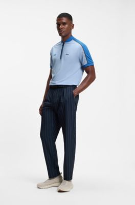 BOSS x AO replica teamwear polo shirt, Light Blue
