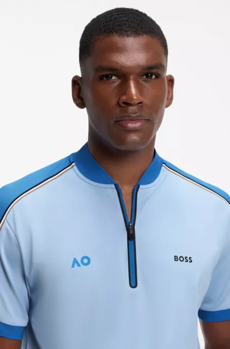 BOSS x AO replica teamwear polo shirt