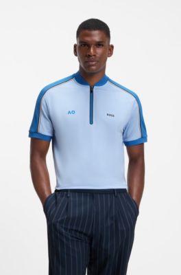 BOSS x AO replica teamwear polo shirt, Blue