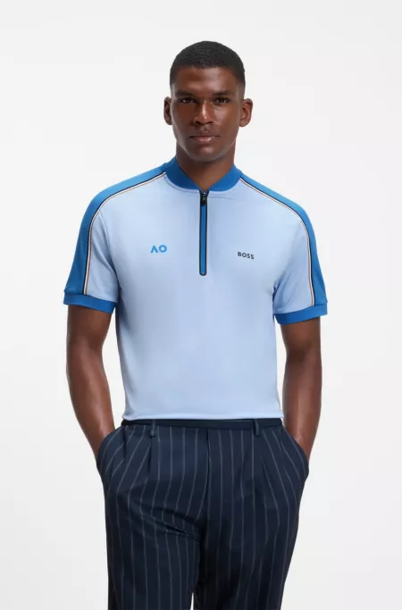 BOSS x AO replica teamwear polo shirt