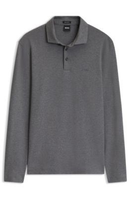 Pallas cotton polo shirt, Grey