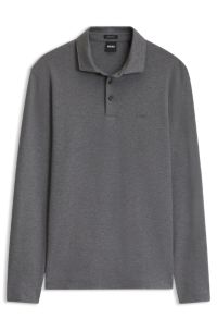 Pallas cotton polo shirt, Grey
