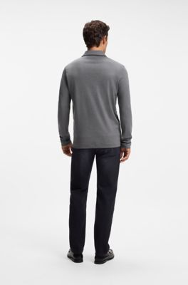 Pallas cotton polo shirt, Grey