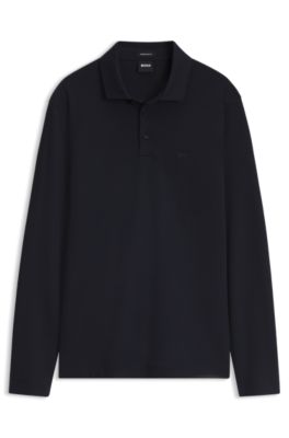 Pallas cotton polo shirt, Dark Blue