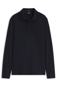 Pallas cotton polo shirt, Dark Blue