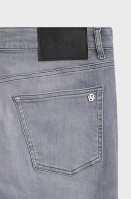 Delaware slim-fit jeans, Grey