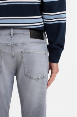 Delaware slim-fit jeans, Grey