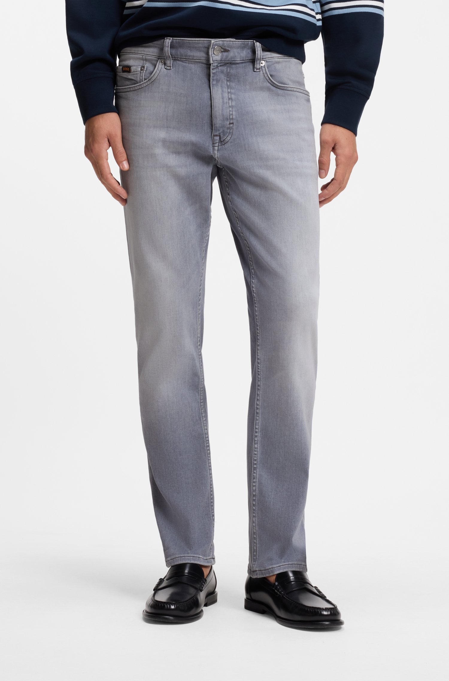 Boss Delaware slim-fit jeans herr