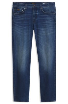 Stretch-denim jeans in a slim fit, Blue