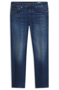 Stretch-denim jeans in a slim fit, Blue