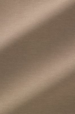 Loose-fit hoodie in scuba jersey, Light Brown