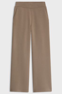 BOSS x AO relaxed-fit trousers, Light Brown