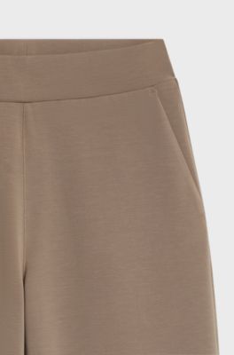 BOSS x AO relaxed-fit trousers, Light Brown