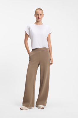 BOSS x AO relaxed-fit trousers, Light Brown