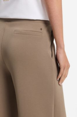 BOSS x AO relaxed-fit trousers, Light Brown