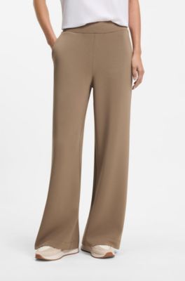 BOSS x AO relaxed-fit trousers, Light Brown