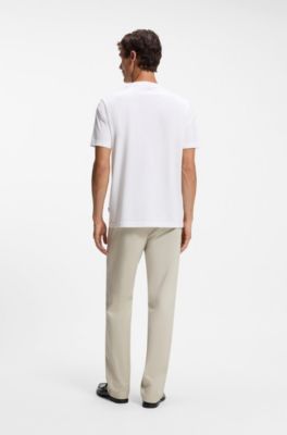 Cotton jersey T-shirt , White