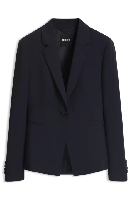 Slim-Fit Blazer aus Wolle