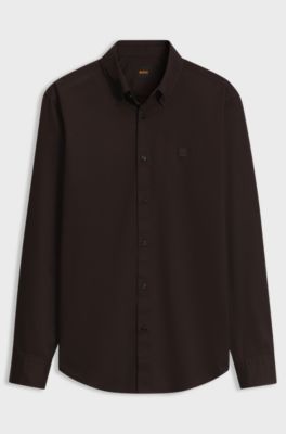 Cotton shirt, Brown