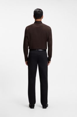 Cotton shirt, Brown