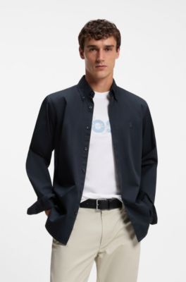 Cotton shirt, Dark Blue