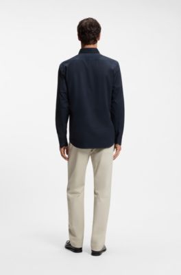 Cotton shirt, Dark Blue