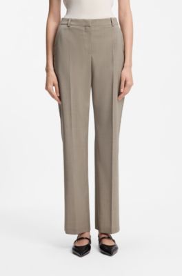 Virgin-wool trousers, Light Brown