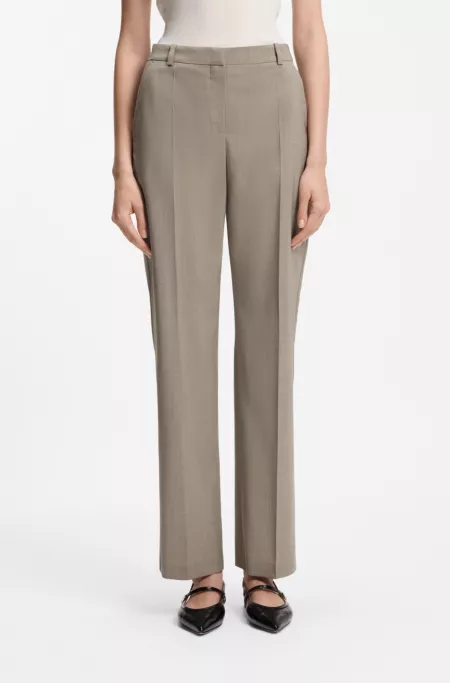 Virgin-wool trousers