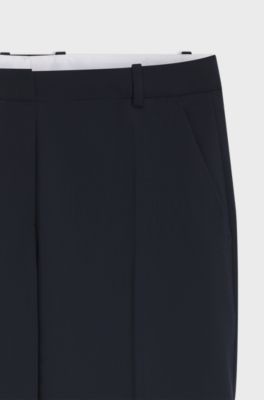 Virgin-wool trousers, Dark Blue