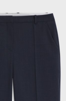 Virgin-wool trousers, Dark Blue