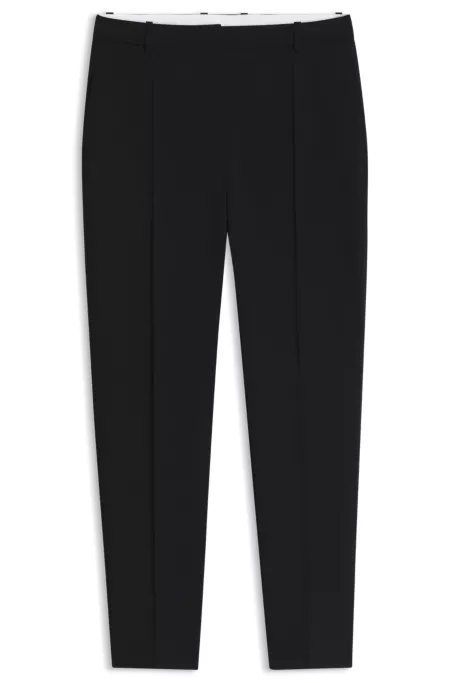 Slim-Fit Hose aus Schurwolle