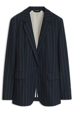 BOSS x AO pinstripe blazer