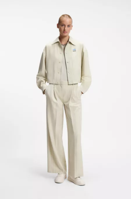 BOSS x AO pinstripe jacket