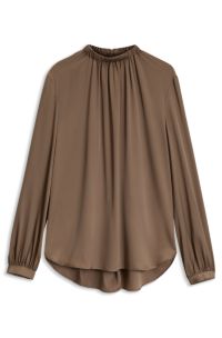 Regular-fit blouse , Brown