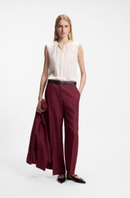 Blusa regular fit, Natural