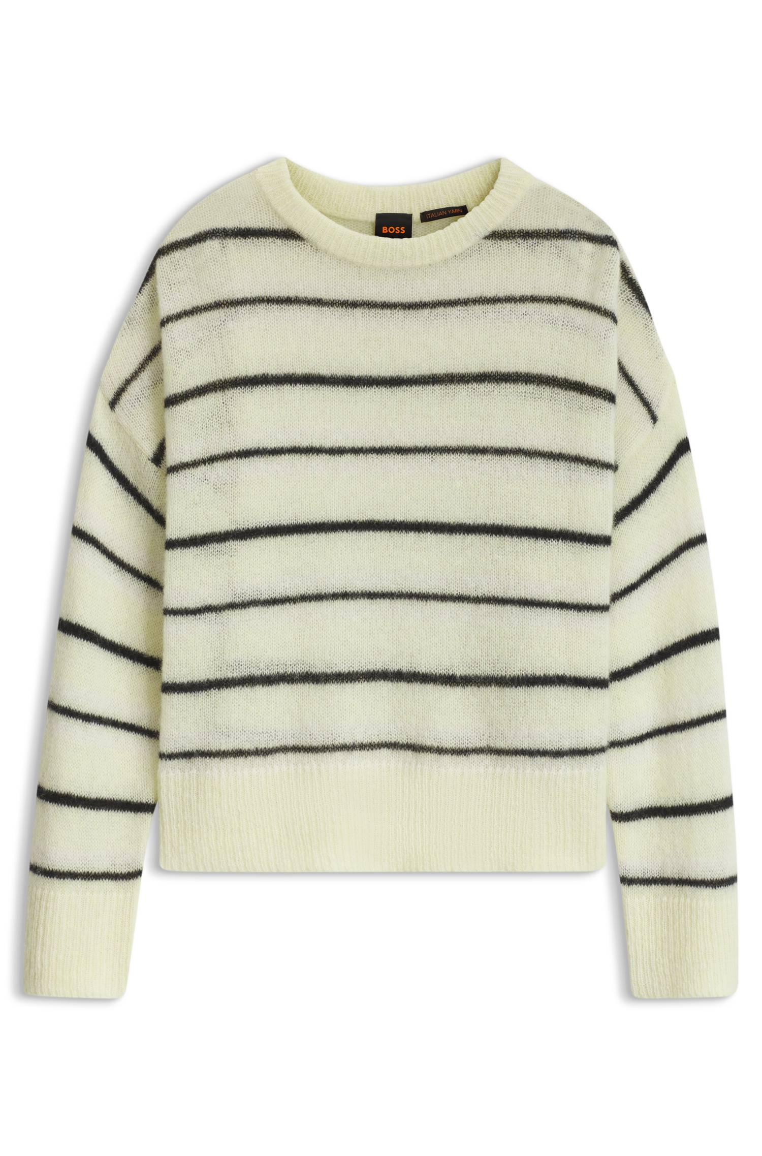 Boss Striped sweater stickade tröjor dam – bild 4