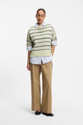 Striped sweater, Patterned
