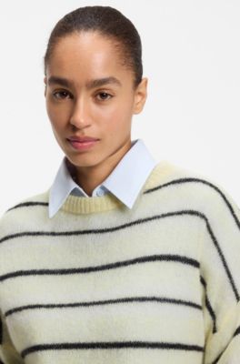 Striped sweater, Patterned